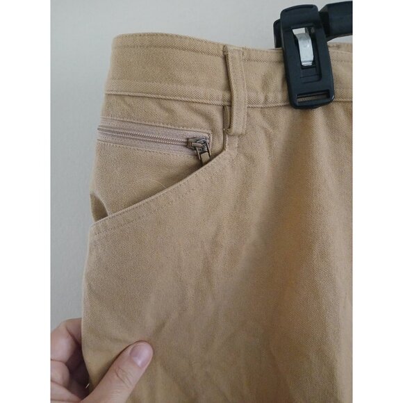 Lauren Ralph Lauren Women's 18w Chino Khaki Beige Casual Work Pants Preppy Work - Picture 3 of 6